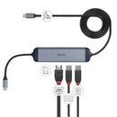 Lindy USB Hub 3.2 Power Supply Cable USB-C 4k Support