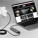 Lindy USB Hub 3.2 Power Supply Cable USB-C 4k Support