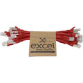 Excel Cat6A Patch Lead F/FTP Shielded 0.3m & 0.5m (10 Pack)Various Colours