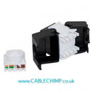 Dtech XG UTP Compact Keystone (Plastic) Toolless (4 Pack)