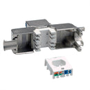 Metal Cat6a STP Compact Keystone Toolless