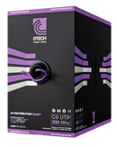 DTECH CAT 6 UTP DCA 500MHZ - Audio Visual Approved (HDBaseT)