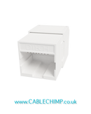 Dtech XG UTP Compact Keystone (Plastic) Toolless (4 Pack)