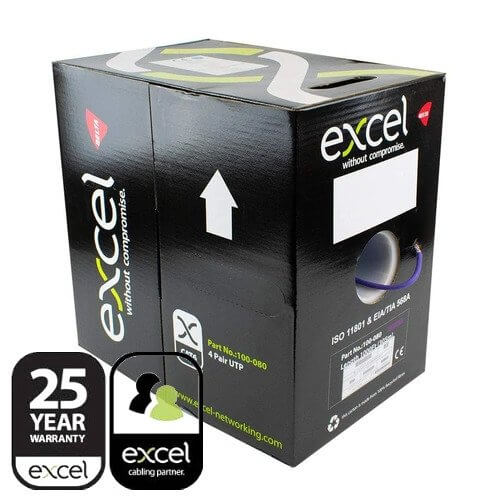 Excel Solid Cat5e Cable U/UTP LSOH Dca