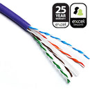Excel Solid Cat6 Cable U/UTP 24AWG LSOH