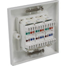 Excel Cat5e Unscreened RJ45 White Module (1,2 & 3 sockets)