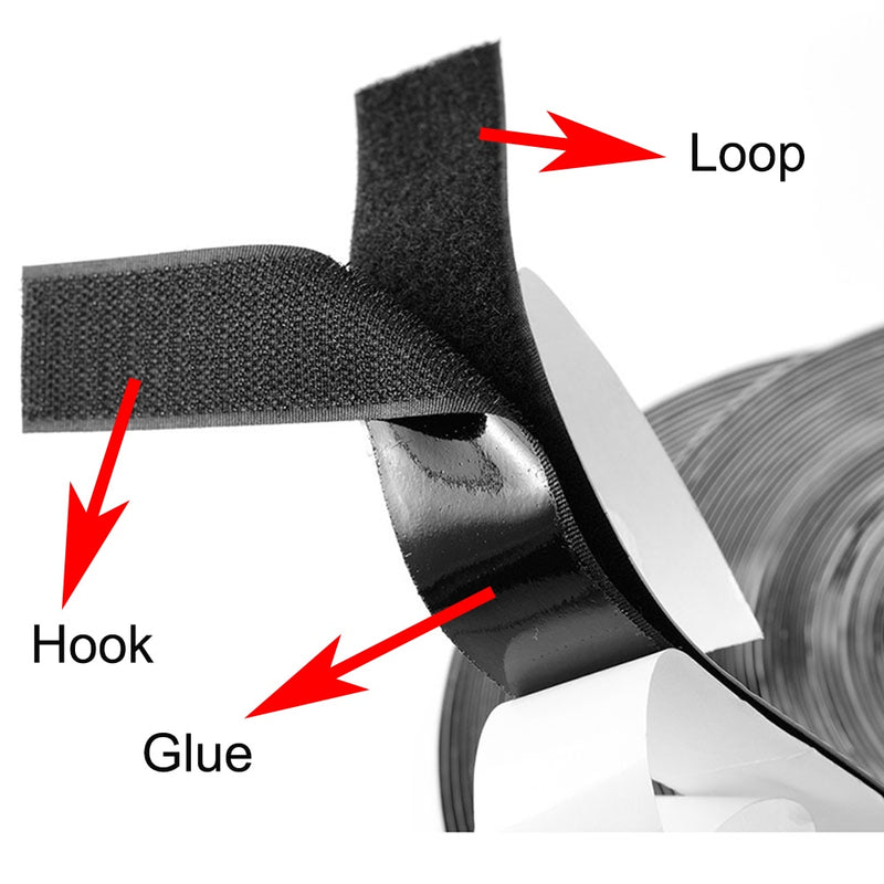 Adhesive Hook And Loop Velro Style (5m Lengths)