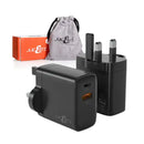 JuicEBrick™ 38W Dual Port QC3.0 USB + PD3.0