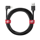 Apple Lightening Charging & Sync Cable Angled (Various Colours)