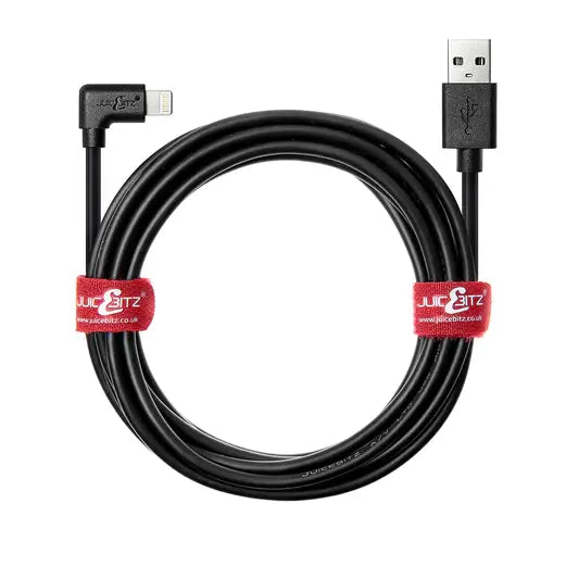 Apple Lightening Charging & Sync Cable Angled (Various Colours)