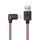 Apple Lightening Charging & Sync Cable Angled (Various Colours)