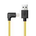 Apple Lightening Charging & Sync Cable Angled (Various Colours)