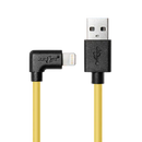 Apple Lightening Charging & Sync Cable Angled (Various Colours)