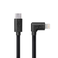 USB-C To Lightening Charging Cable Right Angle 3A (Various Colours)