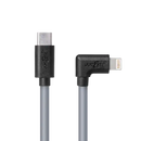 USB-C To Lightening Charging Cable Right Angle 3A (Various Colours)