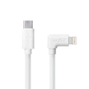 USB-C To Lightening Charging Cable Right Angle 3A (Various Colours)