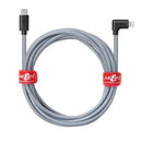 USB-C To Lightening Charging Cable Right Angle 3A (Various Colours)