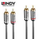Lindy Dual Phono Audio Cable, Cromo Line