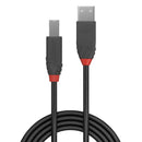 Lindy USB 2.0 Type A to B Cable, Anthra Line