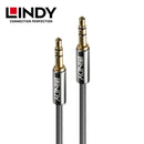 Lindy 3.5mm Audio Cable Jack to Jack, Cromo Line