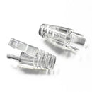 Crystal Clear Crimp In RJ45 Boot, Cat5/Cat5e/Cat6  6.5mm