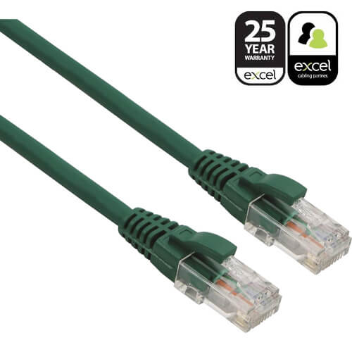 Excel Category 5e Patch Lead U/UTP Unshielded LS0H Blade Booted