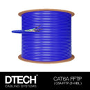 CAT 6A F/FTP DCA BLUE LSZH