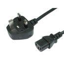 UK Plug to IEC Mains C13